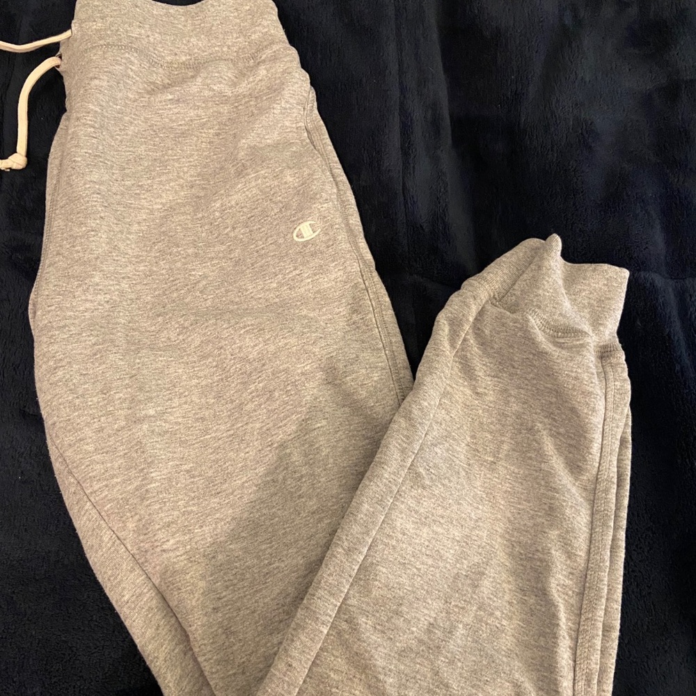 Women’s Gray Champion Jogger Sweatpants Size M
